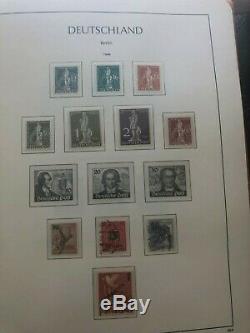 Very Large Collection Of German Stamps 6 Albums Everything Pictured 1890-1975