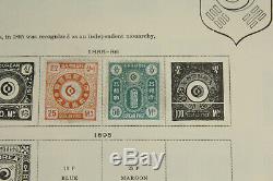 Very Nice Kora Stamp Collection Lot on Scott Album Pages 1885+ withSome Mint & BOB