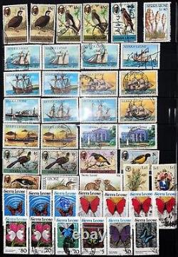 Very Unique Stamp Collection from about 100 countries-see video for FULL DETAILS