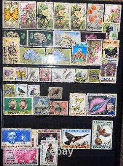 Very Unique Stamp Collection from about 100 countries-see video for FULL DETAILS