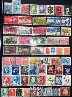 Very Unique Stamp Collection from about 100 countries-see video for FULL DETAILS