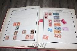 Vintage 1920's Scott's Stamp Album UNITED STATES & WORLDWIDE with 100's of stamps