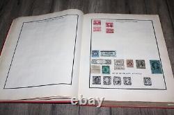 Vintage 1920's Scott's Stamp Album UNITED STATES & WORLDWIDE with 100's of stamps