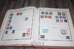 Vintage 1920's Scott's Stamp Album UNITED STATES & WORLDWIDE with 100's of stamps