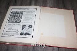 Vintage 1920's Scott's Stamp Album UNITED STATES & WORLDWIDE with 100's of stamps