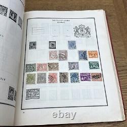 Vintage 1930 MODERN POSTAGE STAMP ALBUM Over 1,100 + Stamps