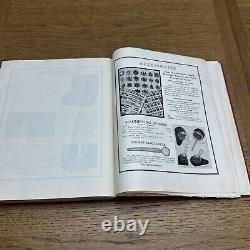 Vintage 1930 MODERN POSTAGE STAMP ALBUM Over 1,100 + Stamps