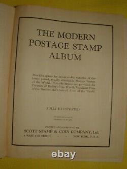 Vintage 1930s-60s STAMP COLLECTION 1000+ Scott & Harris ALBUMS