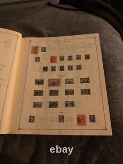 Vintage 1939 International Junior Postage Stamp Album Filled Collection