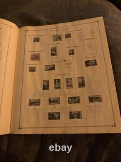 Vintage 1939 International Junior Postage Stamp Album Filled Collection