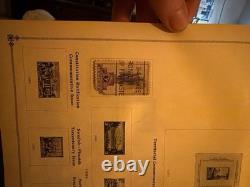 Vintage 1939 International Junior Postage Stamp Album Filled Collection