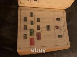 Vintage 1939 International Junior Postage Stamp Album Filled Collection