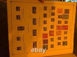 Vintage 1939 International Junior Postage Stamp Album Filled Collection
