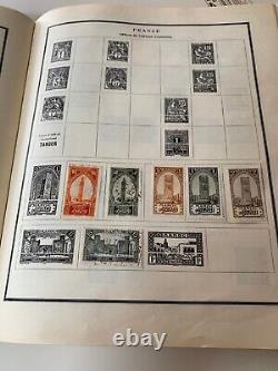 Vintage 1949 Modern Postage Stamp Album 330 Pages 525 Stamps Countries A-Z