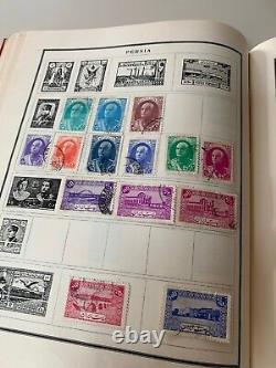 Vintage 1949 Modern Postage Stamp Album 330 Pages 525 Stamps Countries A-Z