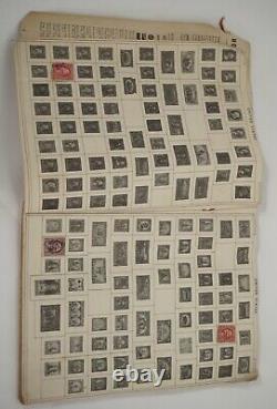 Vintage 1950s World Stamp Album with some Stamps