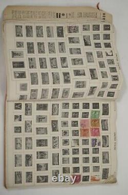 Vintage 1950s World Stamp Album with some Stamps