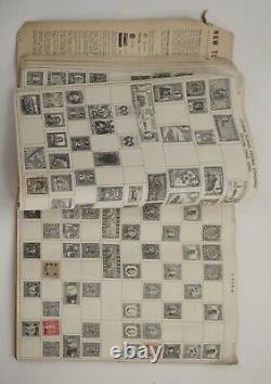 Vintage 1950s World Stamp Album with some Stamps