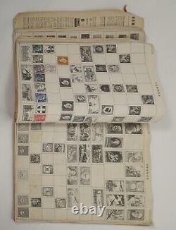 Vintage 1950s World Stamp Album with some Stamps