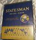 Vintage 1979 Statesman Deluxe Stamp Album By H. E. Harris And Collection