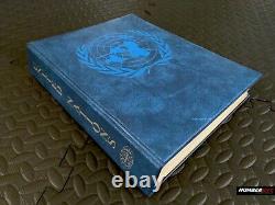 Vintage 5lbs UNITED NATIONS Cover Stamp Collection Album 1951 1980 HARRIS BOOK