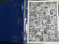 Vintage 70's HE Harris Statesman Deluxe Album Worldwide Collection of Stamps