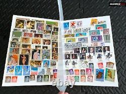 Vintage Album Book of World Wide International Postage Stamps Body Art over200+