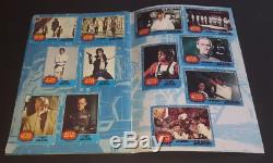 Vintage Album Trading Cards Stamps Star Wars + Supplement 1977