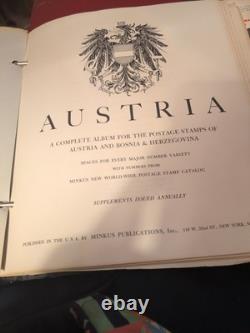 Vintage Austria Stamp Collection 1800s Fwd. Look At Some Of What You Will Receive