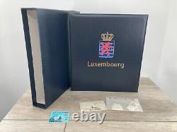 Vintage Davo Album Book Luxembourg II Postage Foreign Stamp Collection Unused