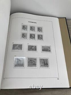 Vintage Davo Album Book Luxembourg II Postage Foreign Stamp Collection Unused