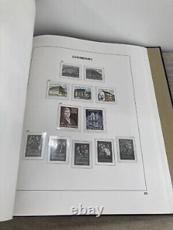 Vintage Davo Album Book Luxembourg II Postage Foreign Stamp Collection Unused