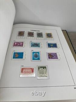 Vintage Davo Album Book Luxembourg II Postage Foreign Stamp Collection Unused