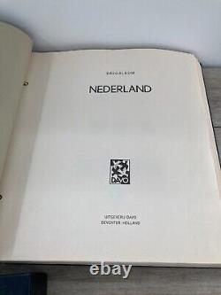 Vintage Davo Album Book Netherlands Postage Foreign Stamp Collection Unused Lot