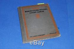 Vintage Ekko Broadcasting Station Radio Reception Stamp Album Chicago