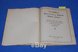 Vintage Ekko Broadcasting Station Radio Reception Stamp Album Chicago