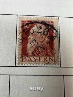 Vintage German Stamp Collection Album Third Reich DDR Danzig Bohemia Moravia FDC