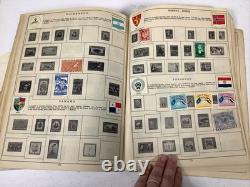 Vintage H. E. Harris Stamp Album Lot Well-Filled Worldwide Collection -HUGE LOT