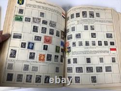 Vintage H. E. Harris Stamp Album Lot Well-Filled Worldwide Collection -HUGE LOT