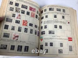 Vintage H. E. Harris Stamp Album Lot Well-Filled Worldwide Collection -HUGE LOT