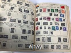 Vintage H. E. Harris Stamp Album Lot Well-Filled Worldwide Collection -HUGE LOT