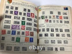 Vintage H. E. Harris Stamp Album Lot Well-Filled Worldwide Collection -HUGE LOT