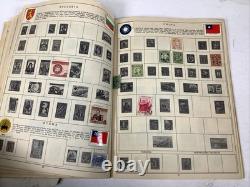 Vintage H. E. Harris Stamp Album Lot Well-Filled Worldwide Collection -HUGE LOT