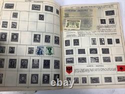 Vintage H. E. Harris Stamp Album Lot Well-Filled Worldwide Collection -HUGE LOT