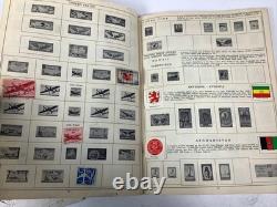 Vintage H. E. Harris Stamp Album Lot Well-Filled Worldwide Collection -HUGE LOT
