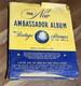 Vintage H. E. Harris The New Ambassador Album World Stamp Collection Lot