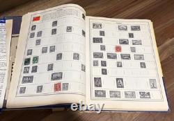 Vintage H. E. Harris The New Ambassador Album World Stamp Collection Lot