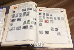 Vintage H. E. Harris The New Ambassador Album World Stamp Collection Lot