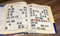 Vintage H. E. Harris The New Ambassador Album World Stamp Collection Lot