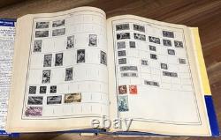 Vintage H. E. Harris The New Ambassador Album World Stamp Collection Lot